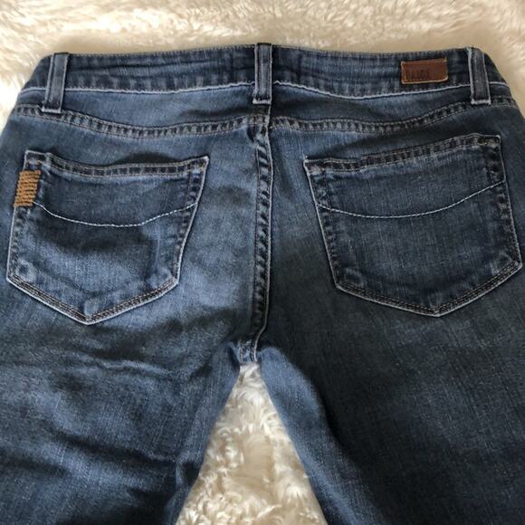 Paige Skyline Jeans Boot Flare SZ 27 Premium Brand Denim - Picture 11 of 12